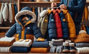 Roupa de inverno infantil