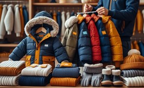 Roupa de inverno infantil
