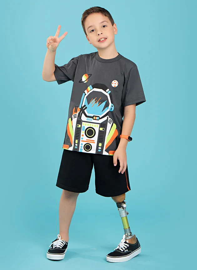 conjunto de calor infantil