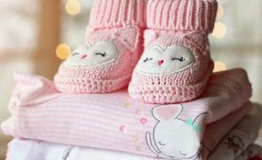 roupa de bebe dobrada