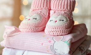 roupa de bebe dobrada